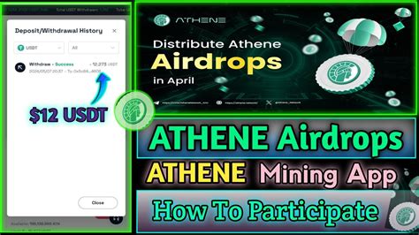 Athene Airdrop Mining App Verify Airdrop Ath Token