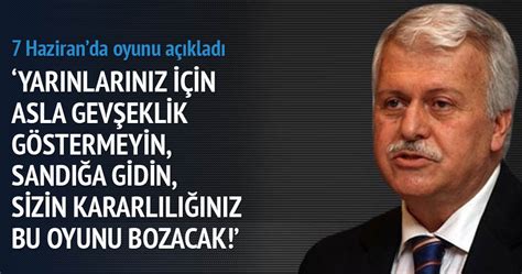 Hüseyin Gülerce 7 Haziranda oyunu açıkladı Son Dakika Haberler