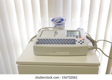 Ecg Machine Leads Electrodes Hospital Clinic Stock Photo 156732062 ...