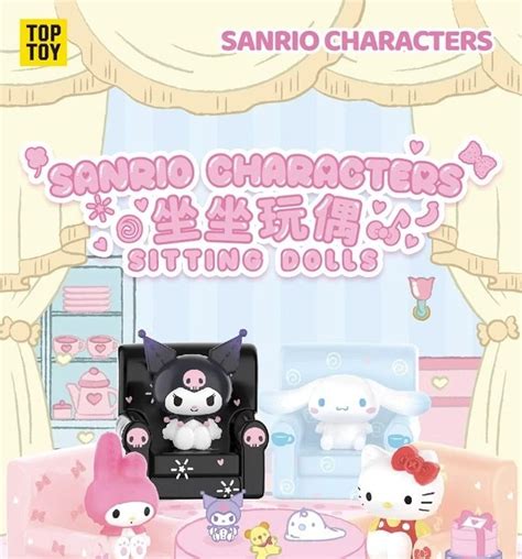 Figura Sanrio Sitting On Chairs Oficial Made In Asia Store