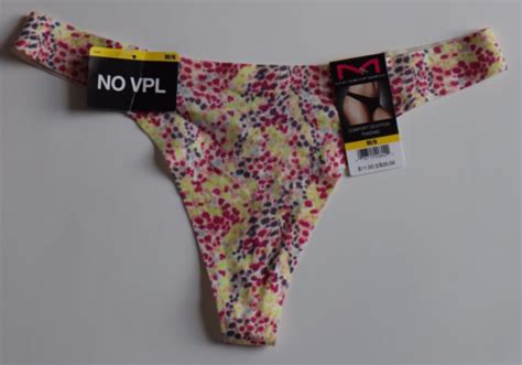 Maidenform Comfort Devotion Thongs Panties Size S 6 7 8 Style 40149 No Vpl Ebay