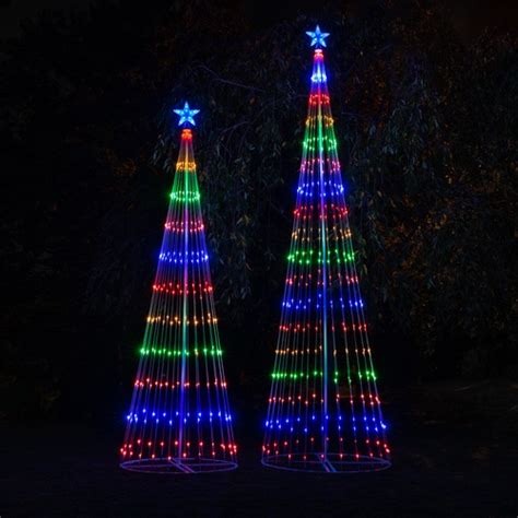 Multicolor LED Animated Lightshow Outdoor Christmas Tree