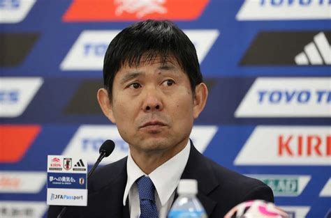 ＜日本・タイ＞試合後の会見で石川県で発生した地震について触れる森保監督（撮影・小海途 良幹） ― スポニチ Sponichi Annex サッカー