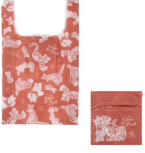 DISNEY X DAISO Winnie The Pooh Piglet Eco Reusable Foldable Shopping