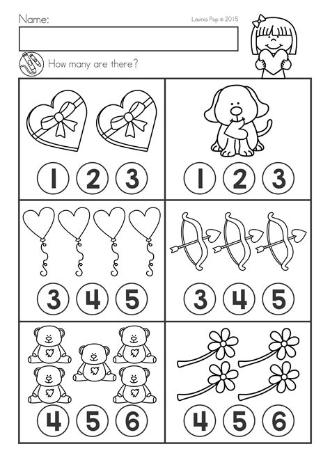 Valentines Day Math Worksheets - Printable Calendars AT A GLANCE