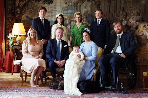 The Christening Of Prince Gustav Albrecht The Son Of Prince Gustav And