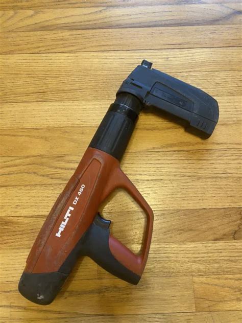 HILTI DX460 POWDER Actuated Nail Gun Mx72 Magazine Cleaned Ready To