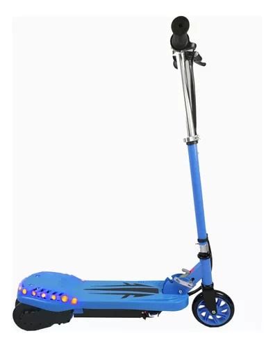 Scooter Pat N El Ctrico Eco Forte Luces Cd S W Km H Azul