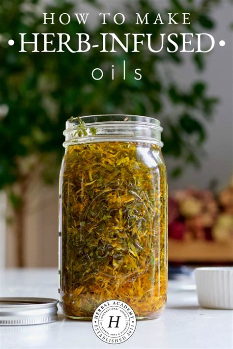 How To Make Herb Infused Oils Herbal Academy