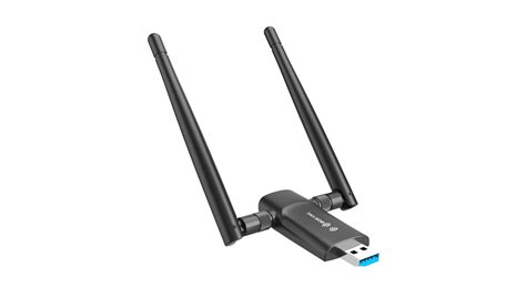 Wireless USB WiFi Adapter For PC 802 11AC 1200Mbps Dual 5Dbi Antennas