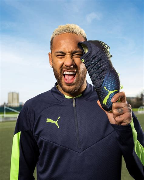 Neymar Jr E Puma Lan Am A Nova Chuteira Future Z Mdf