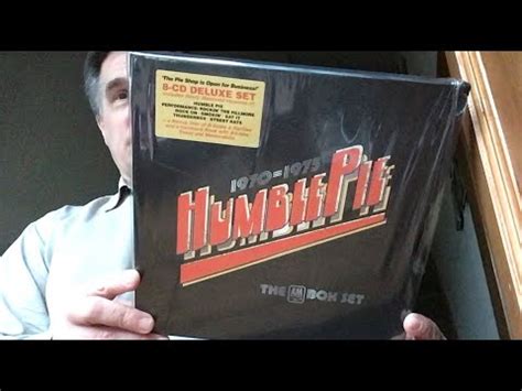 Unboxing Humble Pie 1970 1975 The A M Box Set 8 CD Deluxe Set YouTube