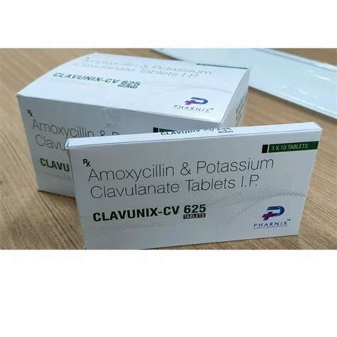 Mg Clavunix Amoxycillin Potassium Clavulanate Tablet At Rs Strip