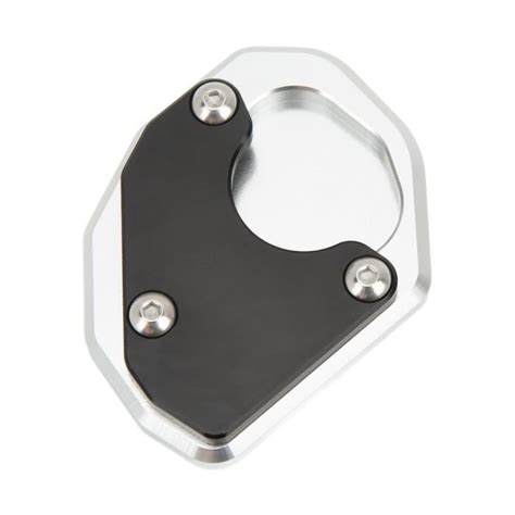 Akozon plaque de support latéral de pied Moto béquille Extender Pad