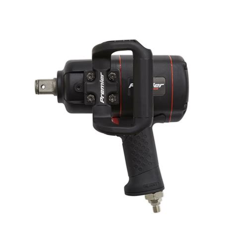 Sealey Air Impact Wrench Sq Drive Twin Hammer Lightweight Handling