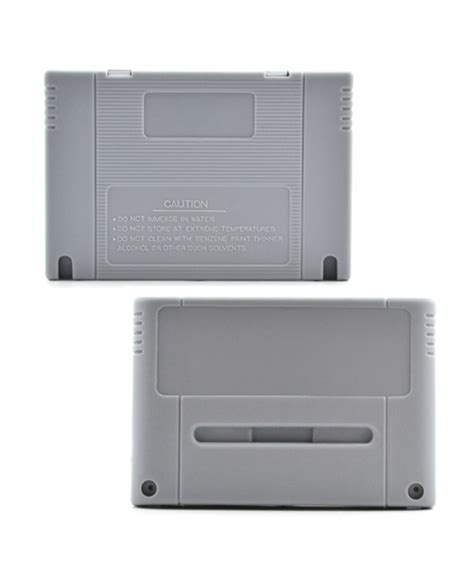 Carcasa Cartucho Para Super Nintendo Snes Juegos Recambio Repuesto