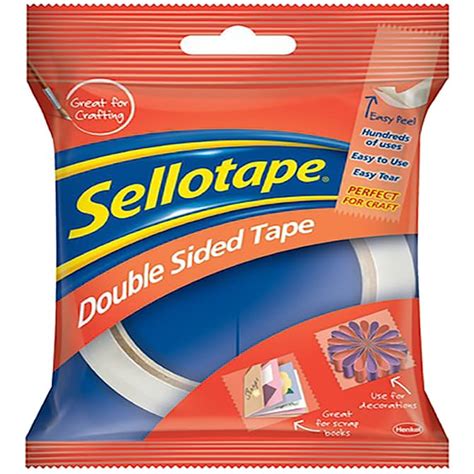 Sellotape Double Sided Tape Glues And Tapes Bandm