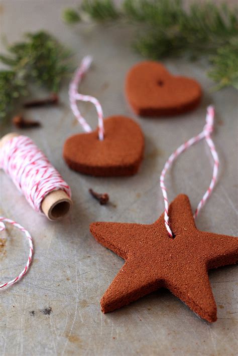 DIY Cinnamon Ornaments - Fun Crafts Kids