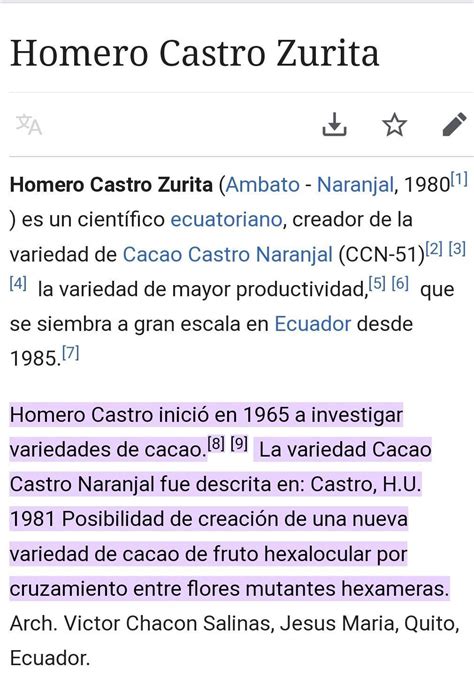 Biograf A De Homero Castro Zurita En Naranjal Brainly Lat