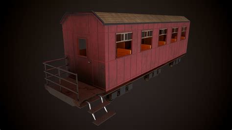 ArtStation - Railway Carriage