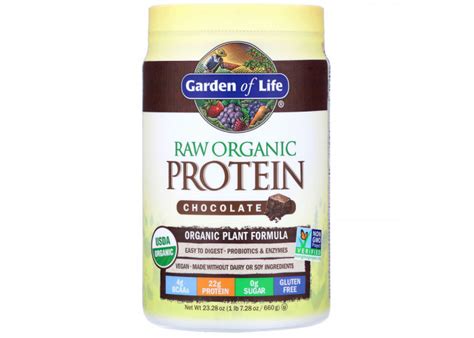 Garden of Life Органический протеин RAW органическая растительная ...