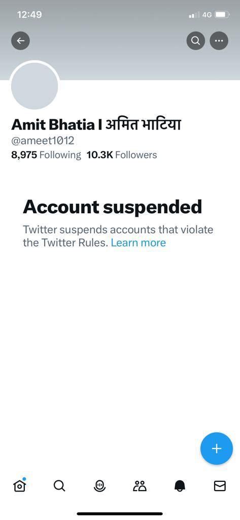 Indian Diva On Twitter Why Is Ameet Account Suspended