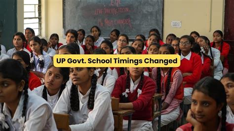 UP School Timings 2023 Changed; Check Uttar Pradesh Revised Schedule Here | Education News ...