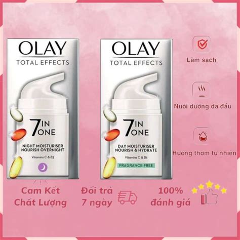 Kem Dưỡng Olay 7 In 1 50ml Bản Uk Ban Ngày Và Ban đêm Cao Cấp