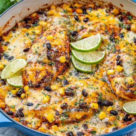 Tex Mex Chicken Skillet Clean Food Crush