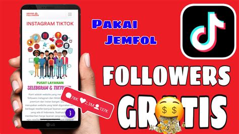 CARA MENAMBAH FOLLOWERS TIK TOK DENGAN JEMFOL YouTube