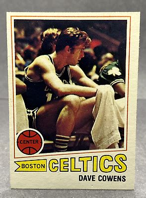 Topps Dave Cowens Card No Crease Free Nm Boston Celtics Hof