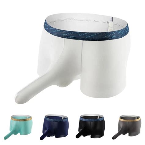 HOMMES SEXY ÉLÉPHANT Nez Pochette Boxer Slip sous Vêtement Bikini Slips