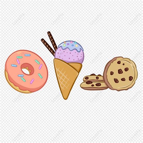 Cute Dessert PNG Image And Clipart Image For Free Download - Lovepik ...