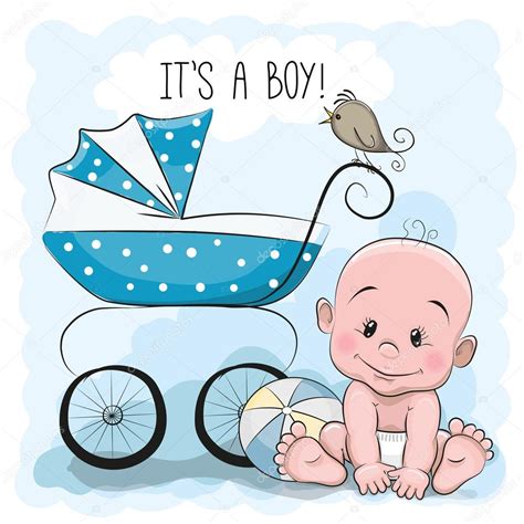 Cute cartoon baby boy ⬇ Vector Image by © Reginast777 | Vector Stock ...