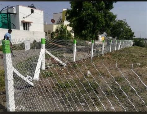 Iron Galvanized Chain Link Fencing At 160 Feet In Coimbatore ID