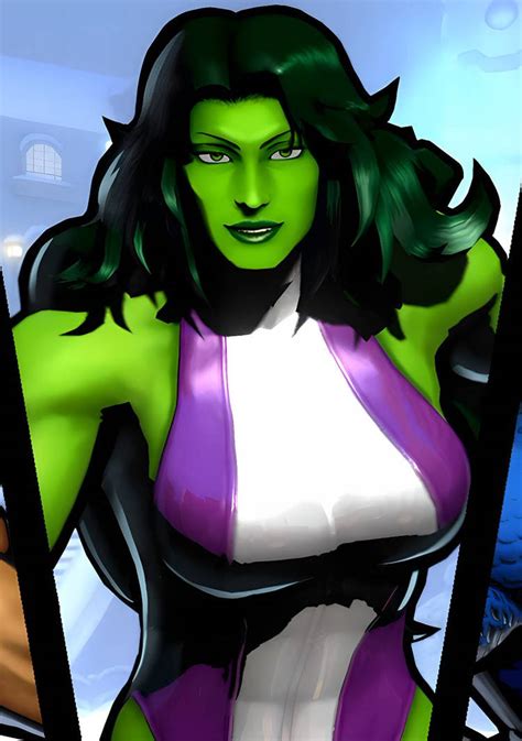 Sexy And Gorgeous She Hulk By Billylunn05 On Deviantart