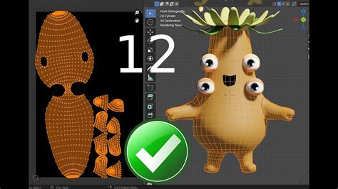 Como Pintar Texturas En Blender Uv Unwrap YouTube