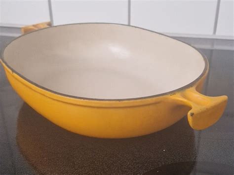 Le Creuset Enzo Mari Br Ter Gusseisen Orange Kaufen Auf Ricardo