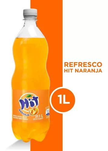 Refresco Hit Naranja Sin Calorías 1 Lt 2 Unidades MercadoLibre