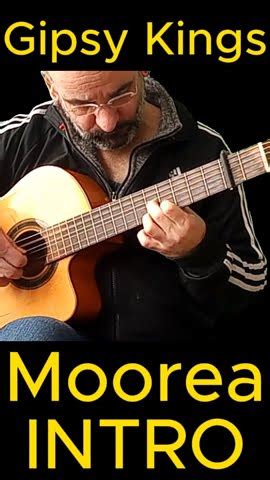 Gipsy Kings Moorea Intro Rumba Gitarre Gipsykings Tutorial Intro