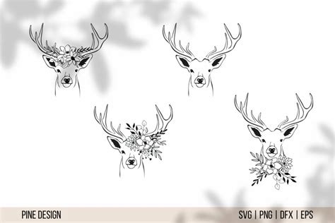 Floral Animals Flower Animals Svg Bundle Masterbundles