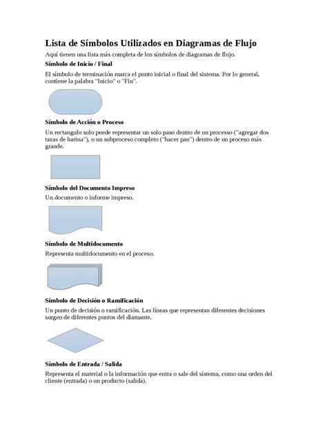 Top 80 Imagen Todos Los Simbolos De Los Diagramas De Flujo Abzlocal Mx