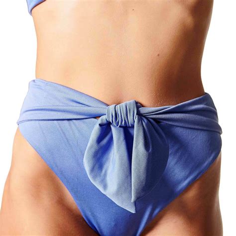 Blu4u Leila Bikini Slip Ψηλόμεσο Γαλάζιο 22365032 60 Skroutz gr