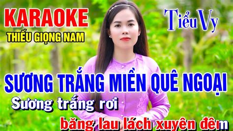 S Ng Tr Ng Mi N Qu Ngo I Song Ca C Ng Ti U Vy Karaoke Thi U Gi Ng Nam