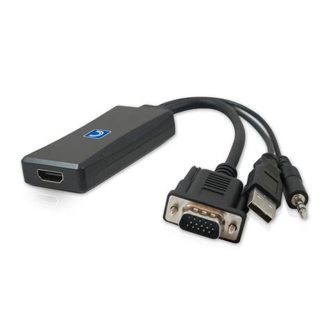 VGA to HDMI Converter Adapter with Audio