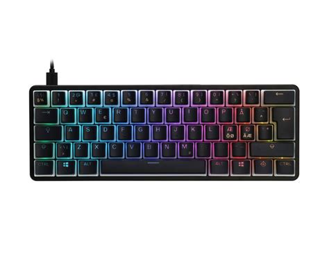 MaxGaming Custom Mechanical Keyboard Bundle - 60% - Black - MaxGaming.com