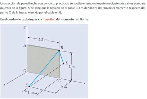 Resuelto Una Secci N De Pared Hecha Con Concreto Precolado Se Chegg