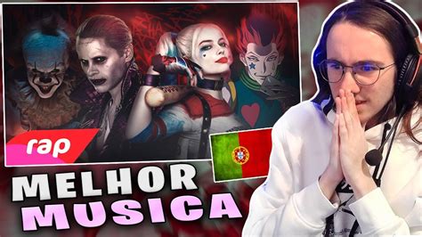 Gringo Reagindo A Rap Do Coringa Arlequina Hisoka E Pennywise