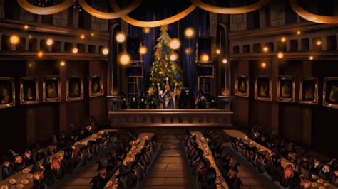 Christmas at Hogwarts | Hogwarts christmas, Table decorations, Decor