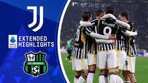 Juventus Vs Sassuolo Extended Highlights Serie A CBS Sports